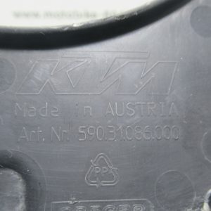 Cache carburateur KTM EXC 400 R 4t (590.31.086.000)