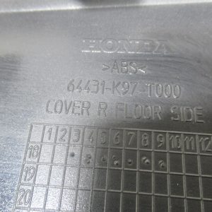 Bas caisse droit Honda PCX 125 4t Ph3 (64431-K97-T000)