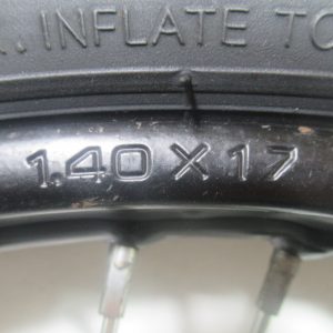 Roue avant Dirt Bike CCR 125 4t (70/100-17) (1.40×17)